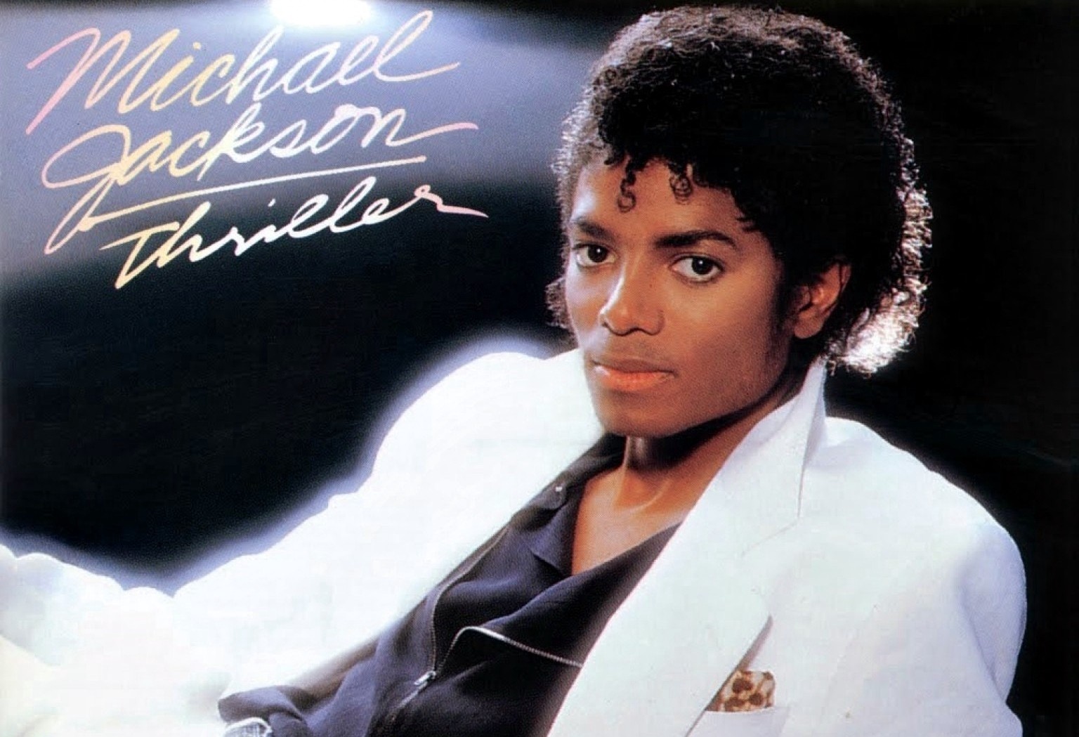 Michael Jackson na capa de Thriller - Foto: Reprodução