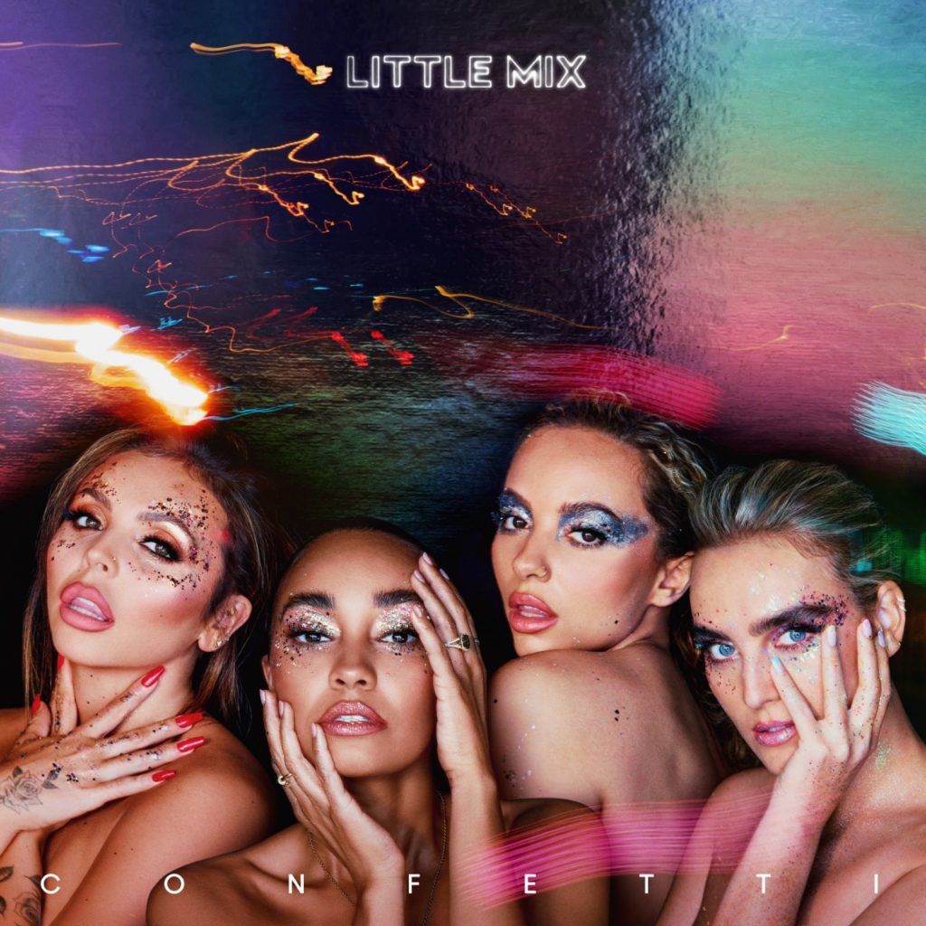 Capa do novo álbum do Little Mix, Confetti.