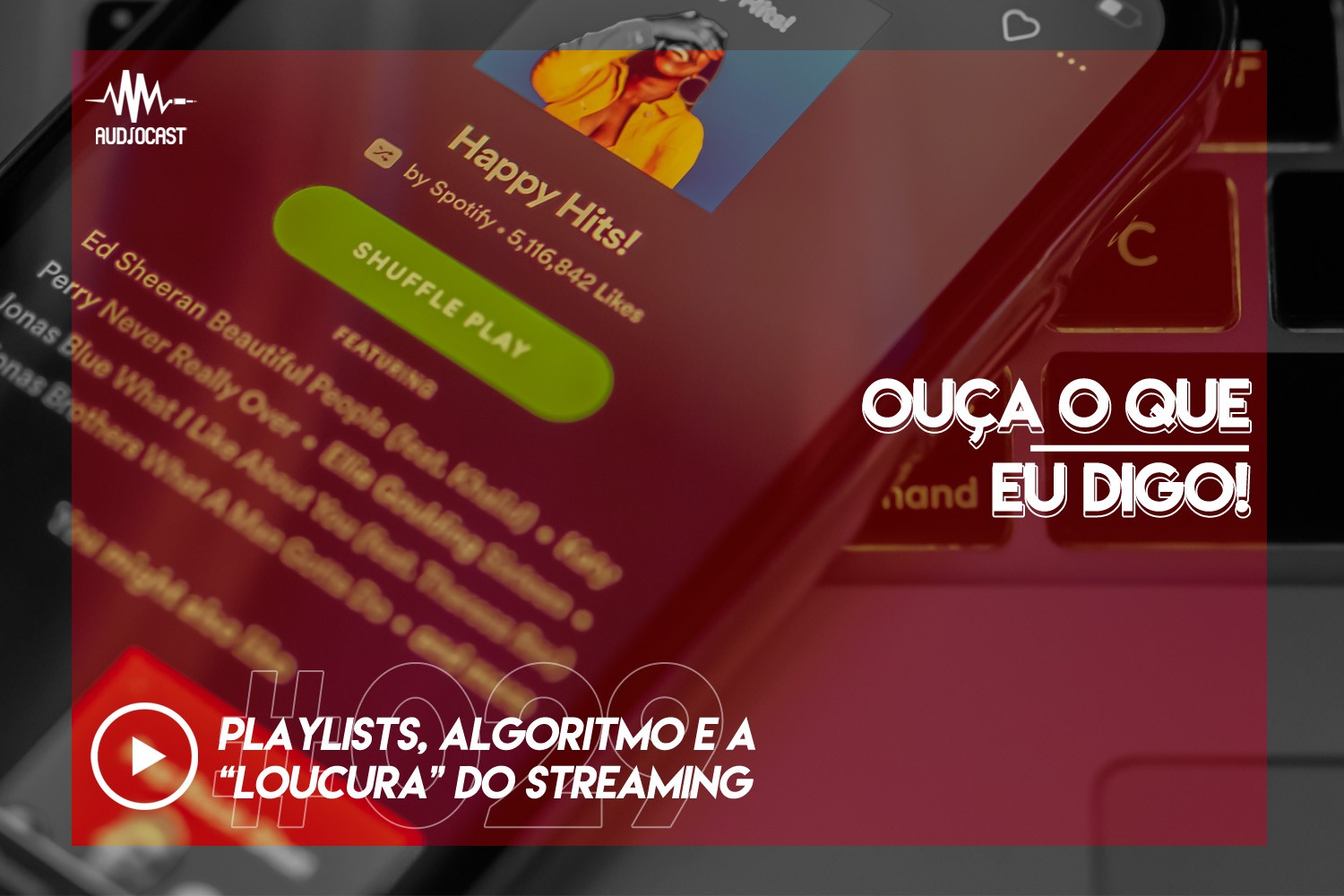 OUÇA O QUE EU DIGO #029: playlists, algoritmo e a "loucura" do streaming