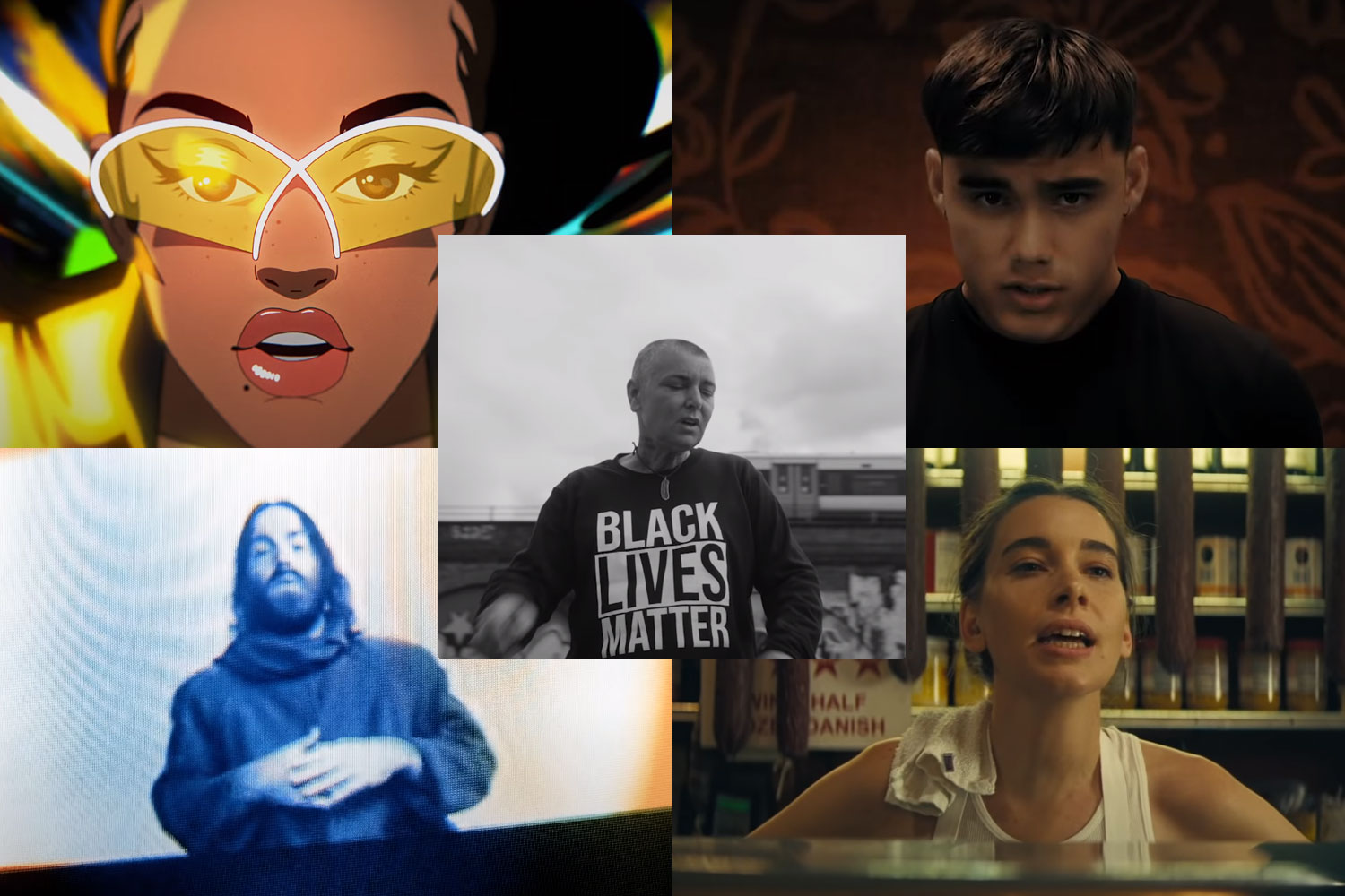 Clipes: Chet Faker, HAIM, Jorja Smith, Now United, Sinead O’Connor