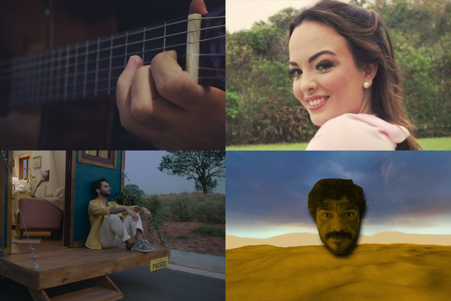 Novos clipes: Das Neves, Julia Freitas, Silva e Verossímio