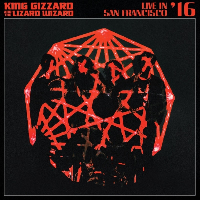 Capa do Live In San Francisco '16 do King Gizzard & The Lizard Wizard