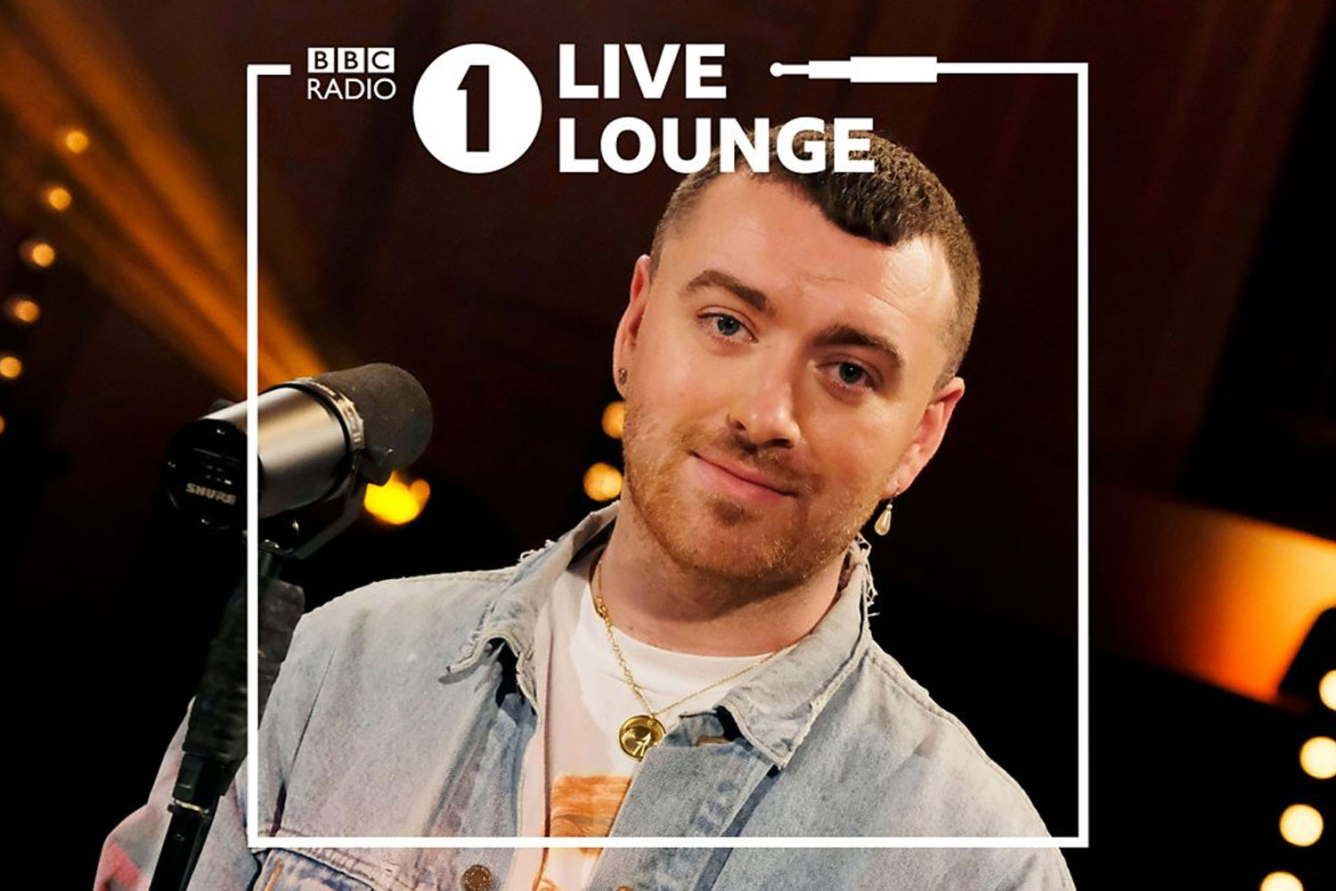 Sam Smith no Live Lounge, da BBC Radio 1