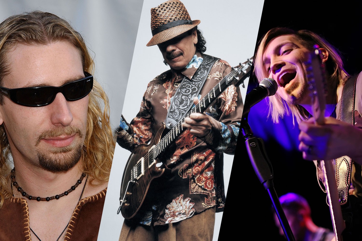 Chad Kroeger, Santana e Alex Band