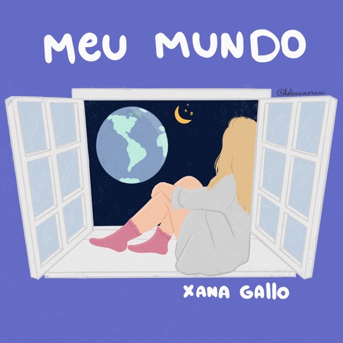 Capa do single "Meu Mundo", da Xana Gallo