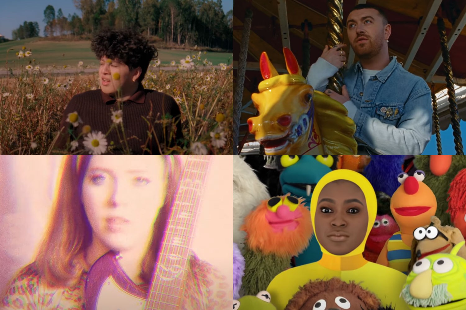 Novos clipes: Boy Pablo, Sam Smith, Soccer Mommy e Tierra Whack