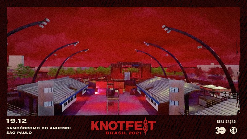 Foto 3D do Knotfest Brasil 2021