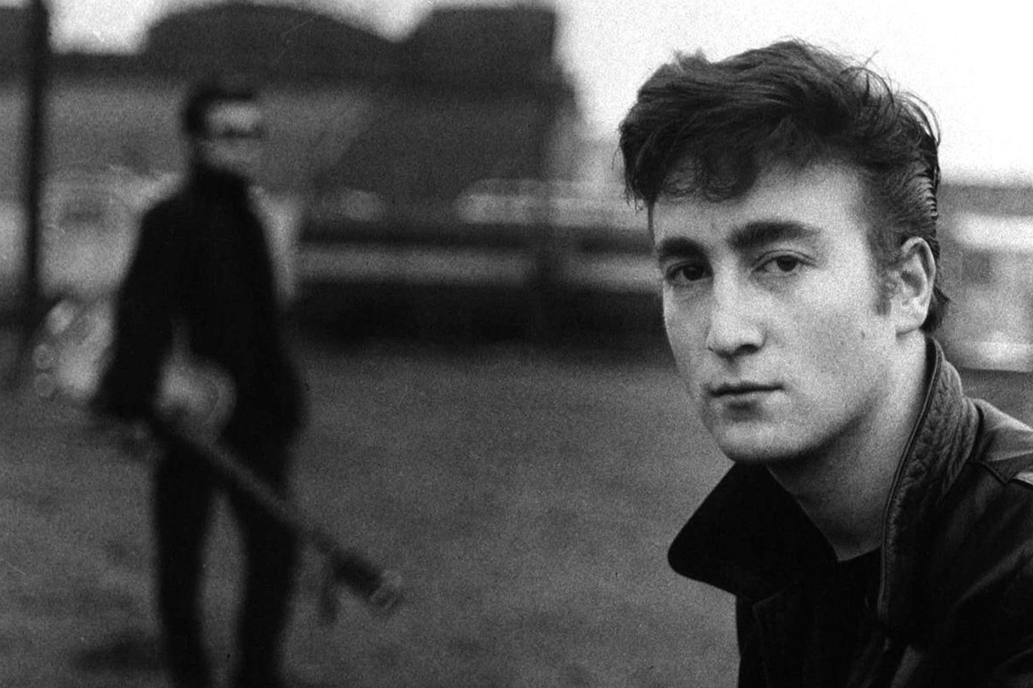 John Lennon em Hamburgo, Alemanha.