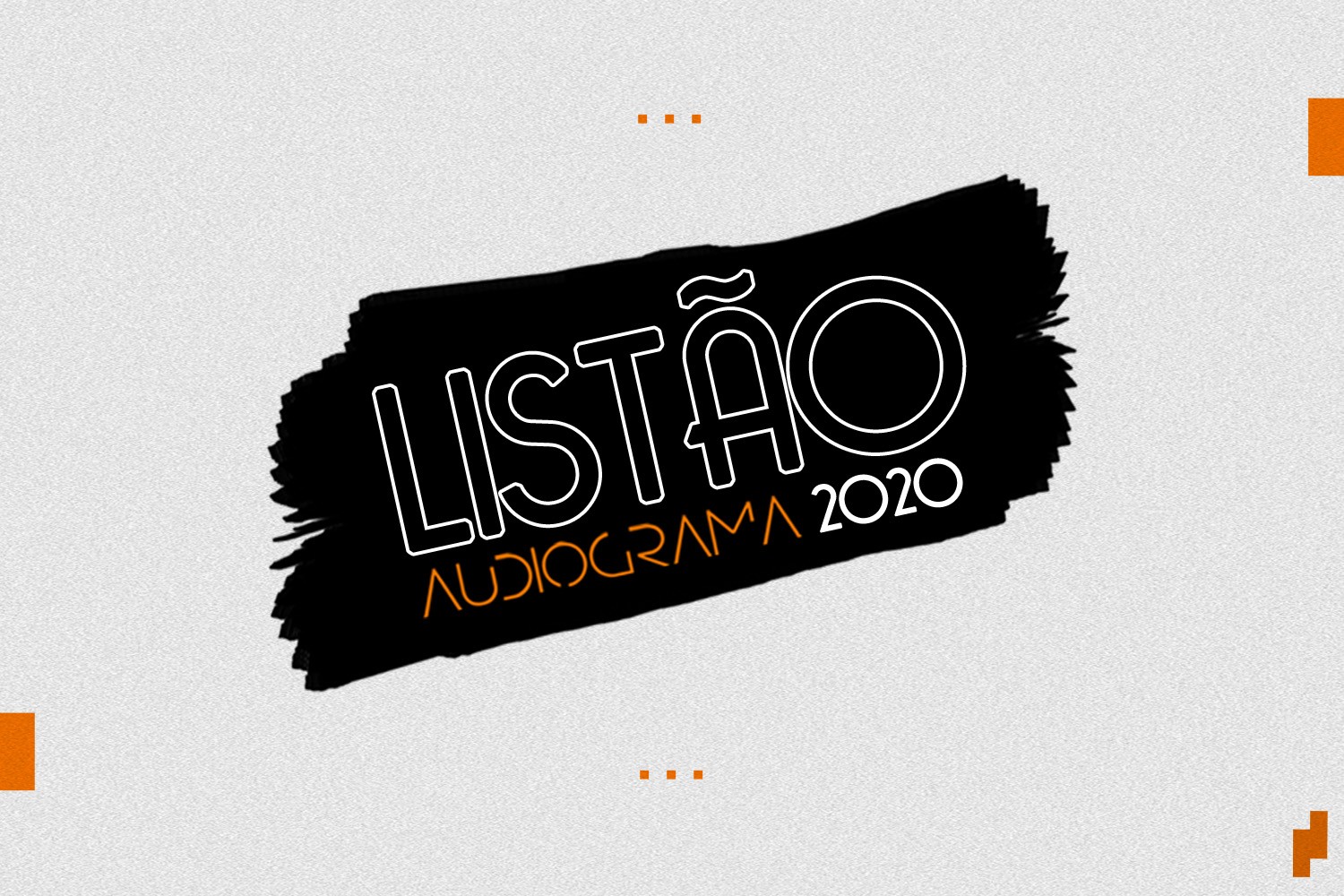 capa do LISTÃO 2020 do Audiograma