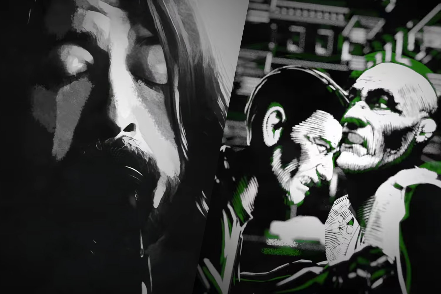 Foo Fighters no clipe de "No Son Of Mine"