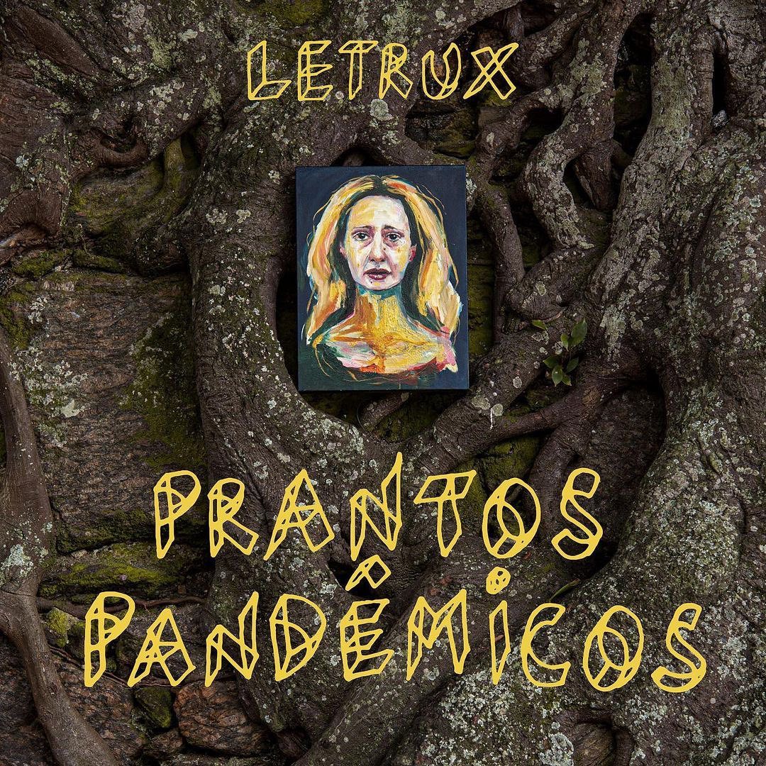 Capa do EP Prantos Pandêmicos, de Letrux