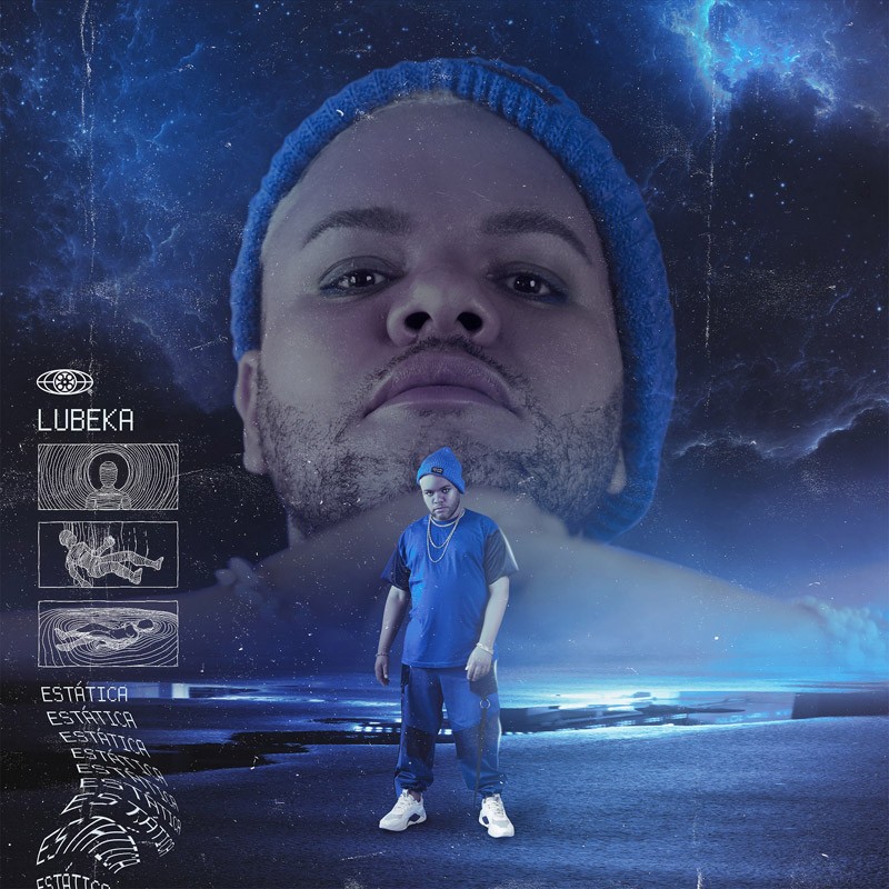 Capa do single "Estática", novidade do Lubeka.