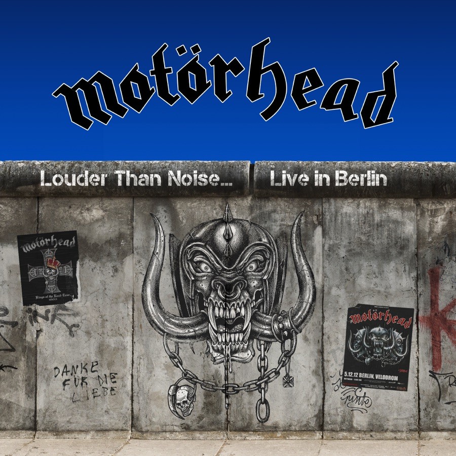 Capa de Louder Than Noise... Live In Berlin, registro do Motörhead