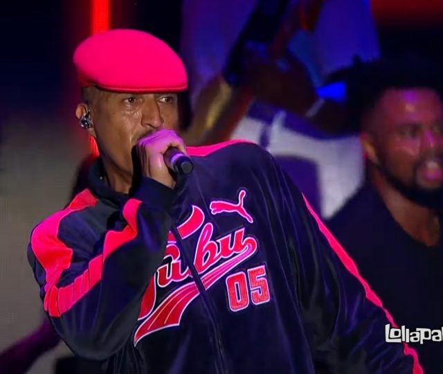 Mano Brown no Lollapalooza Brasil 2018