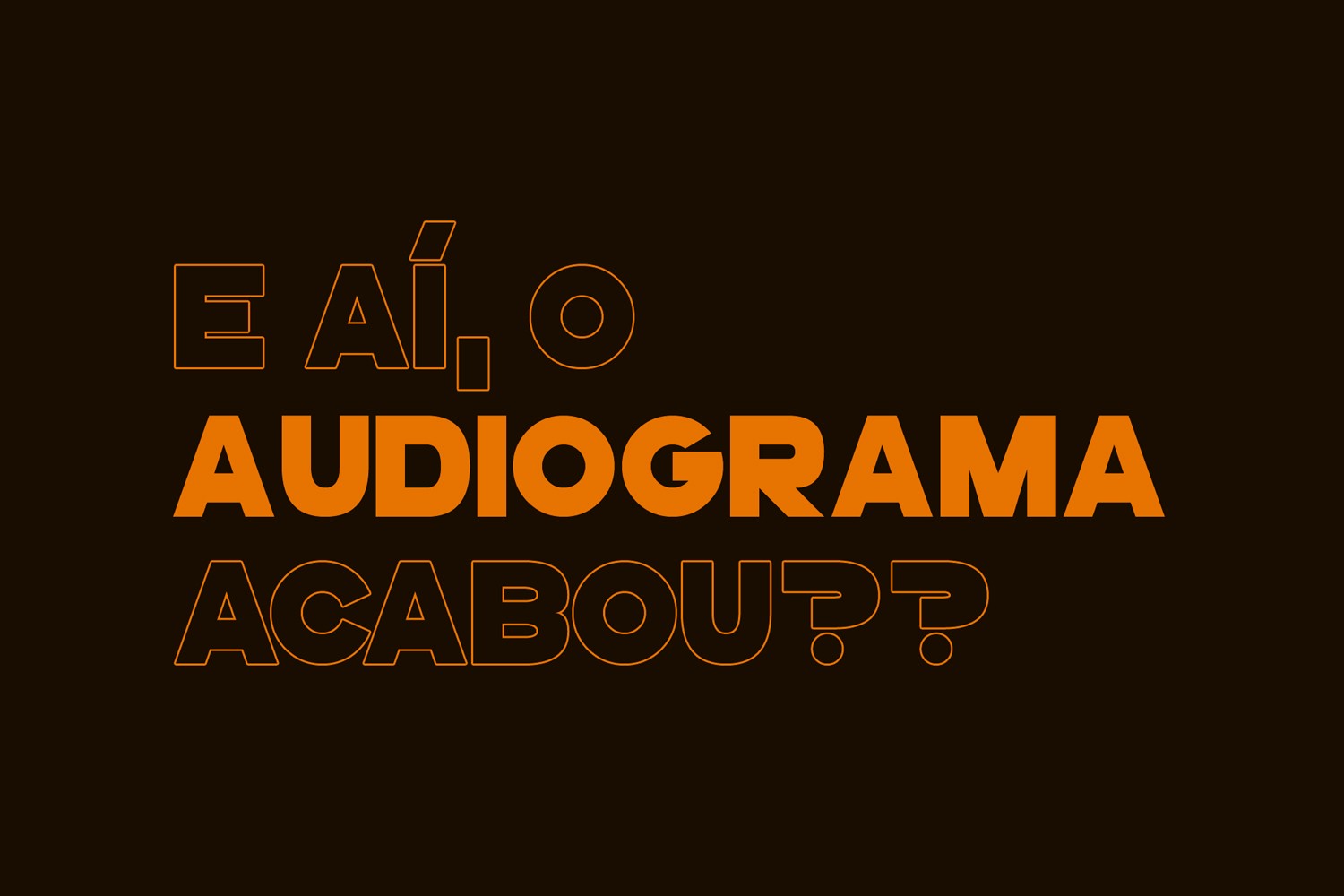 O Audiograma acabou? O dilema das hard news