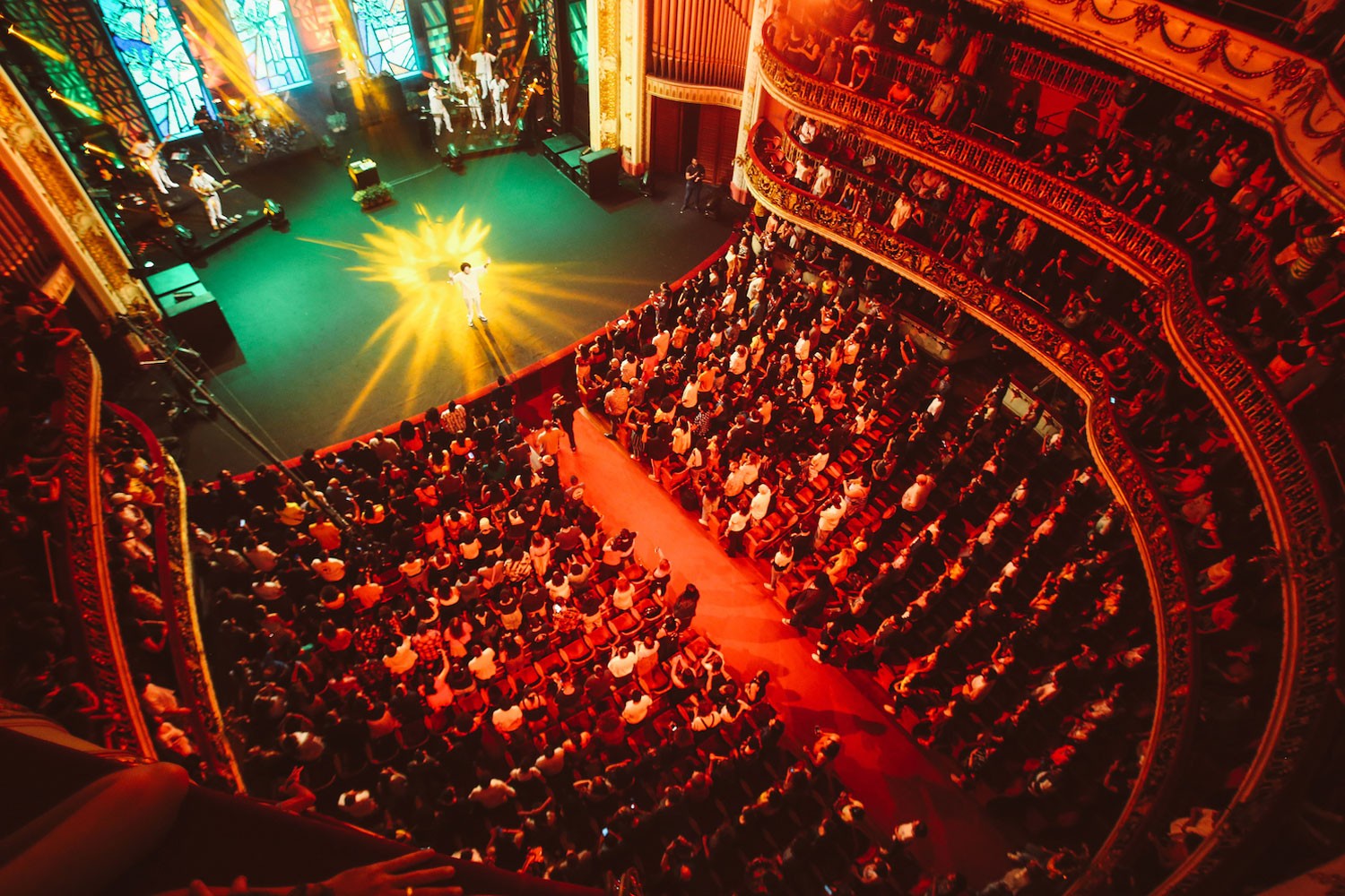 Emicida em show no Theatro Municipal, em 2019