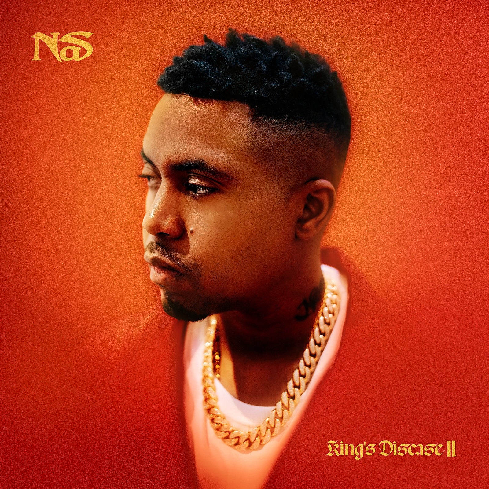 Capa do disco King's Disease II, do rapper Nas.