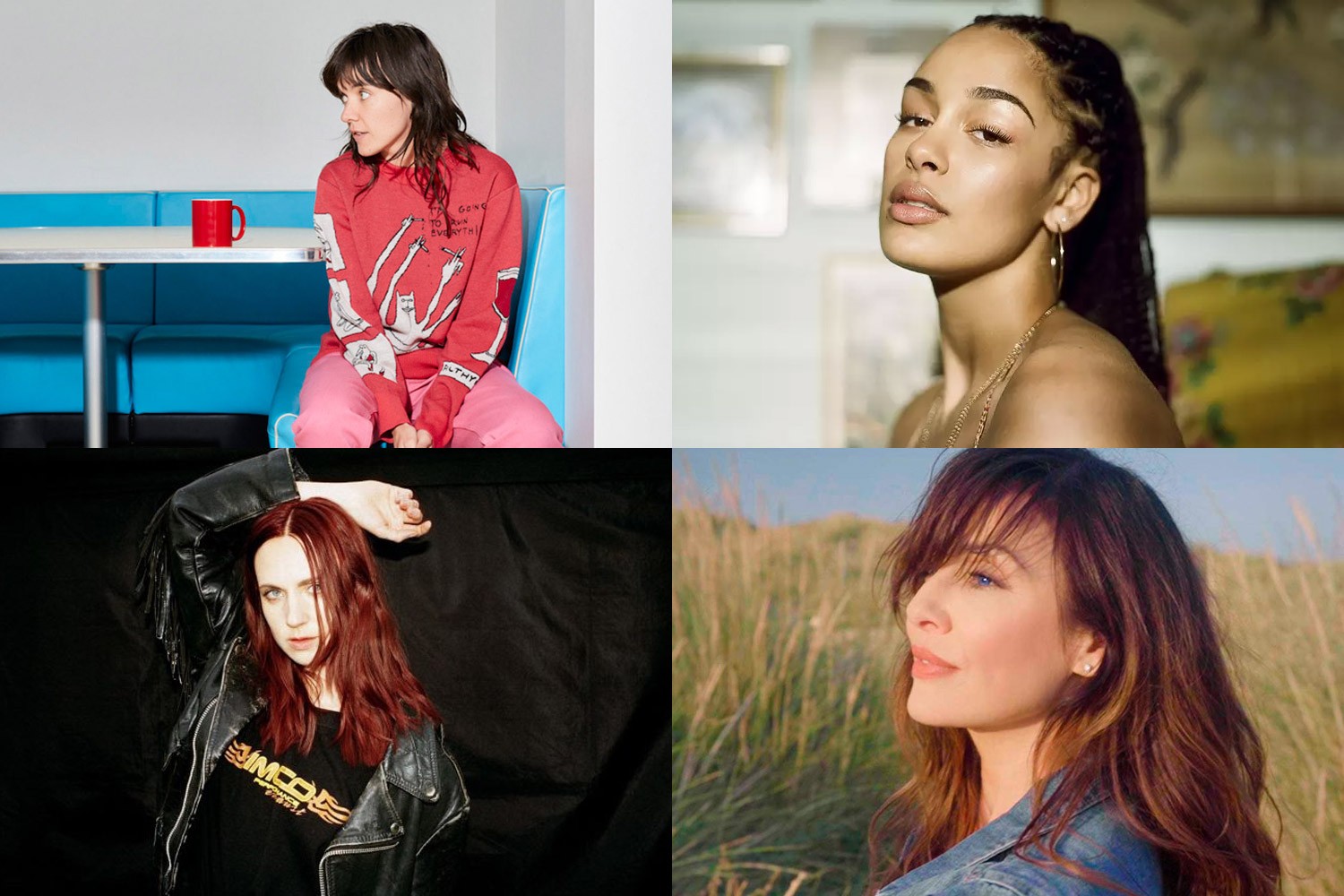 Courtney Barnett, Jorja Smith, MØ e Natalie Imbruglia