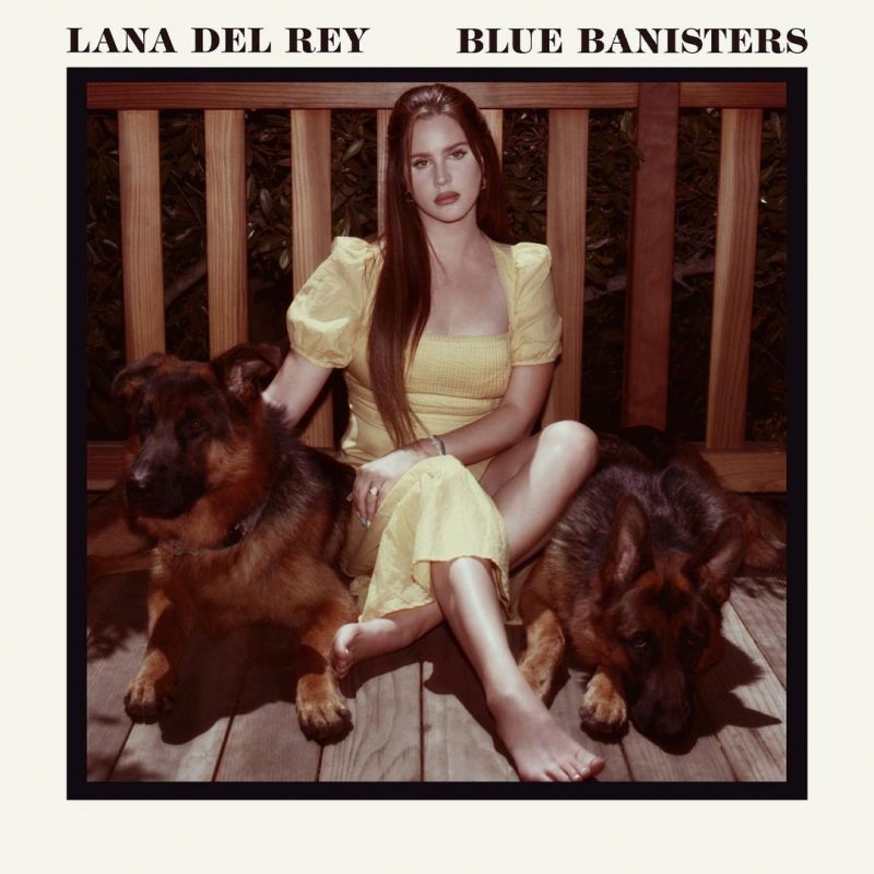 Capa de Blue Banisters, álbum de Lana Del Rey