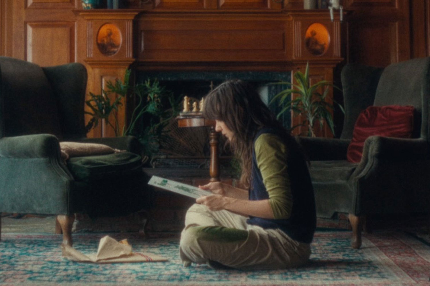 Courtney Barnett no clipe de "Write A List Of Things To Look Forward To"