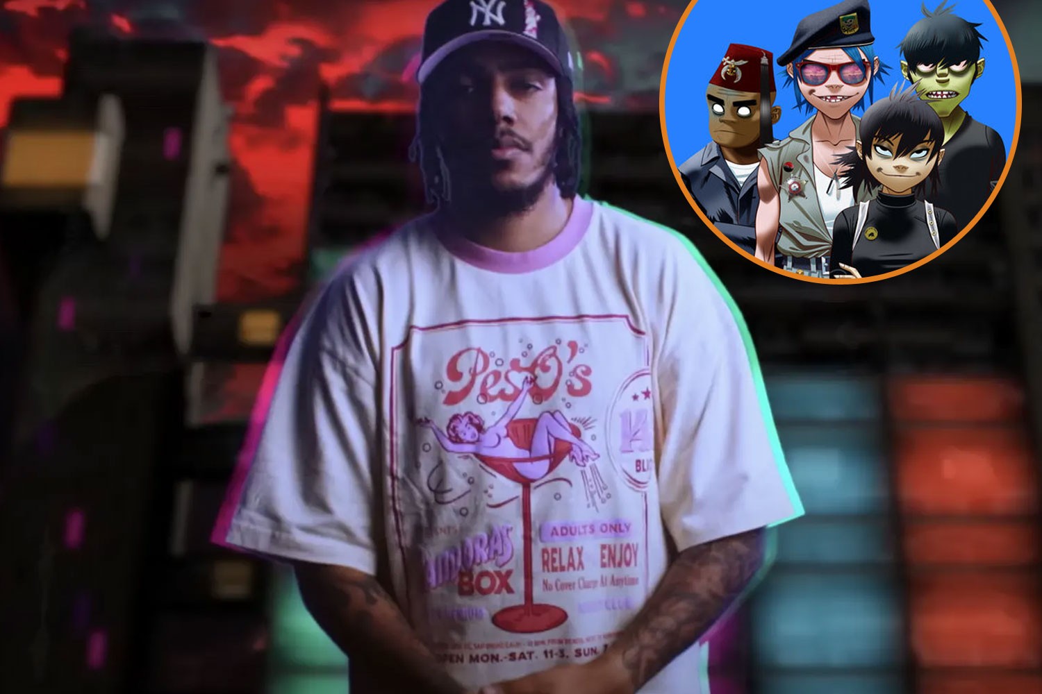 Gorillaz e AJ Tracey interpretam "Jimmy Jimmy" na TV