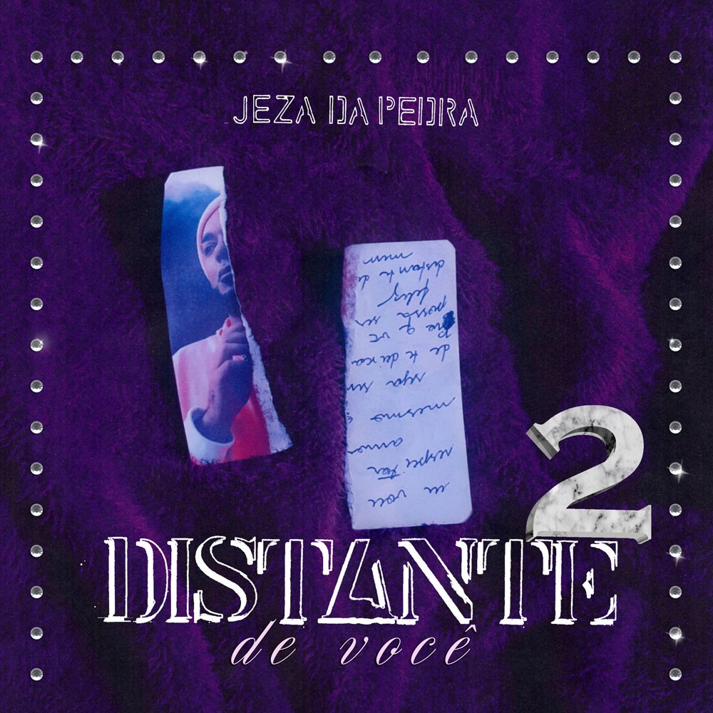 Capa de "Distante de Você", single de Jeza da Pedra