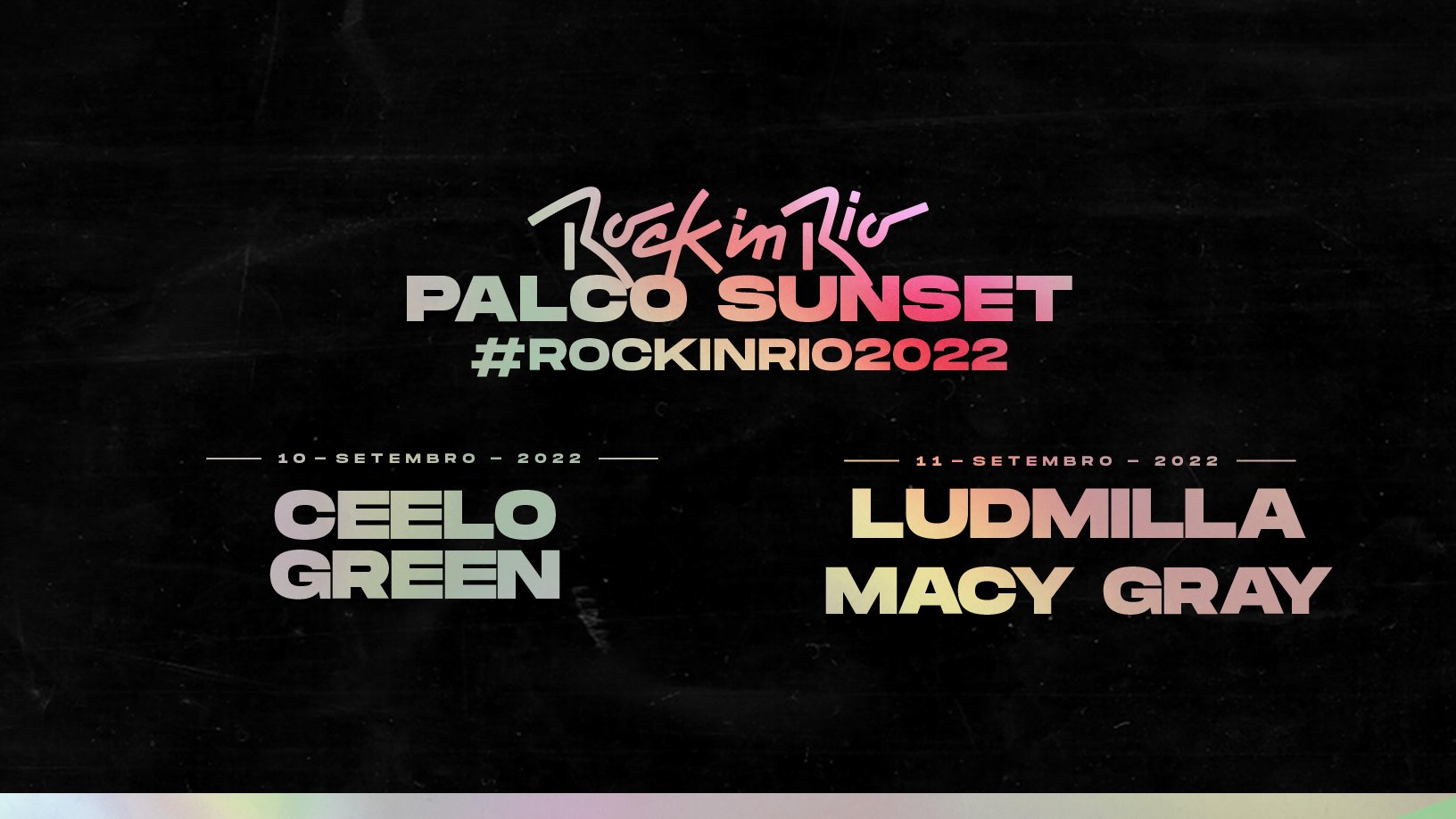 Ceelo Green, Ludmilla e Macy Gray serão atrações do Rock in Rio
