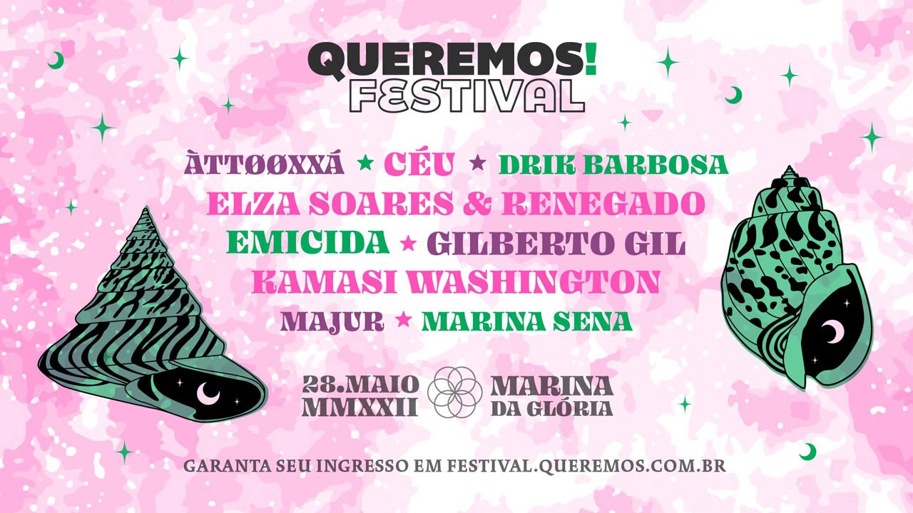 Lineup do Queremos! Festival 2022