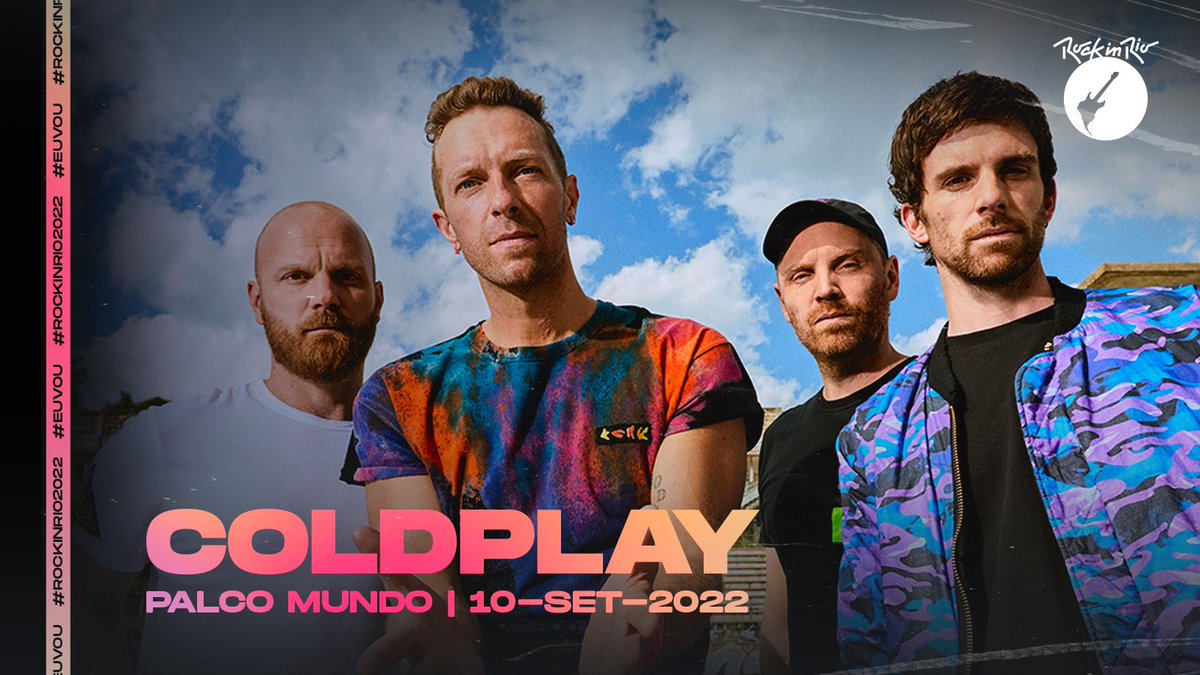 Coldplay é confirmado como atração do Rock In Rio