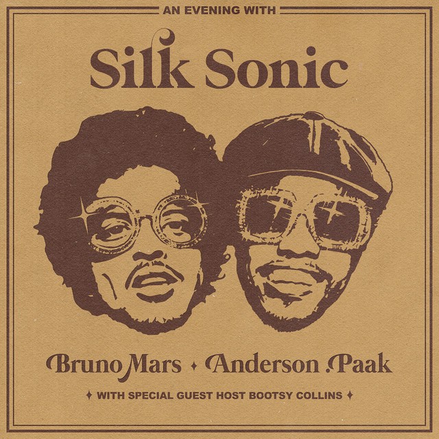 Capa do álbum An Evening With Silk Sonic
