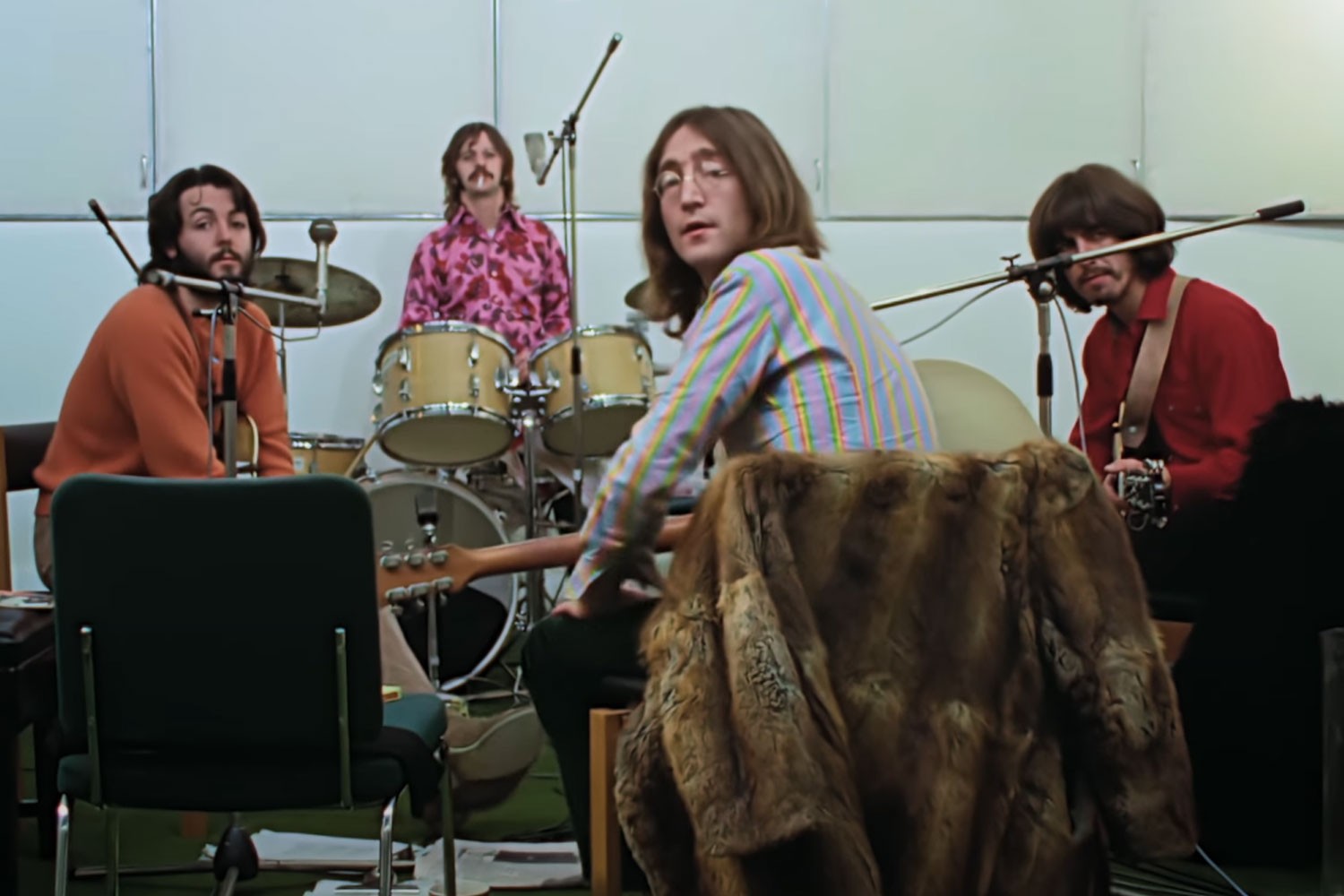 Beatles no documentário Get Back