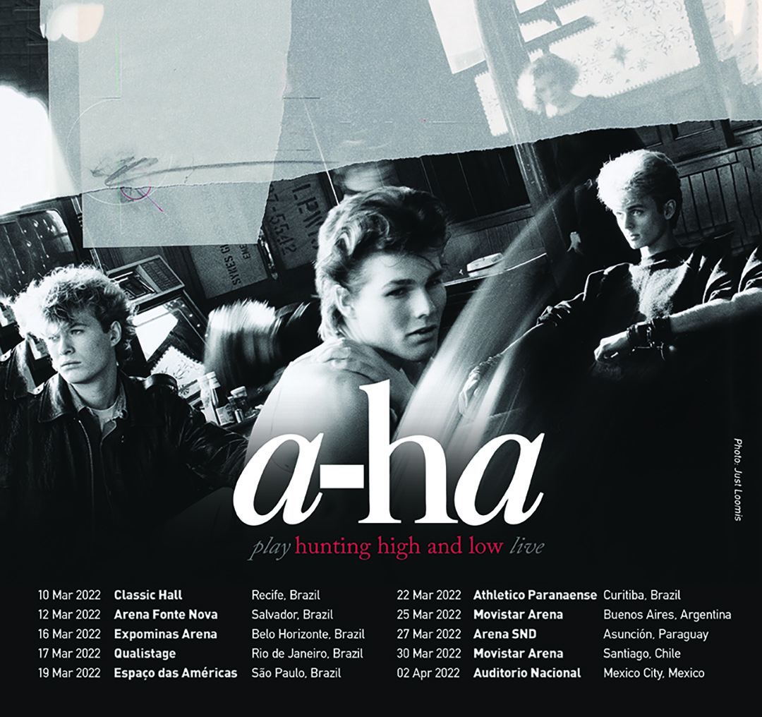 Datas da turnê do A-Ha pela América Latina