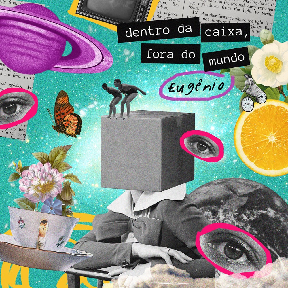 Capa de Dentro Da Caixa, Fora Do Mundo, álbum da Eugênio