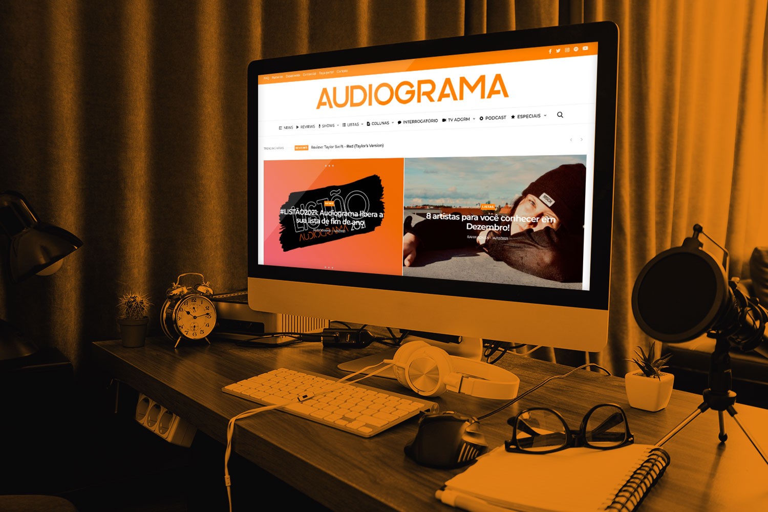 mockup do Audiograma