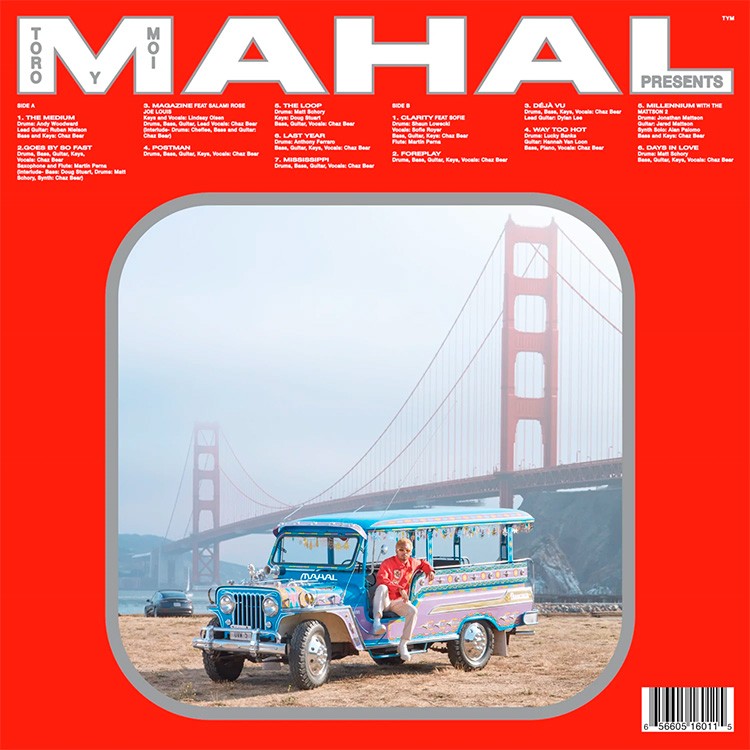 Capa de MAHAL, álbum do Toro Y Moi