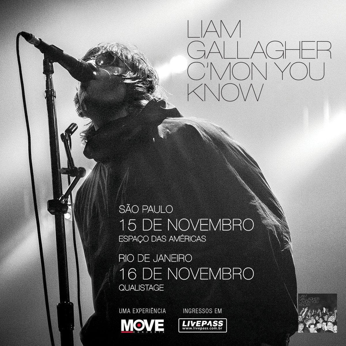 Liam Gallagher no Brasil