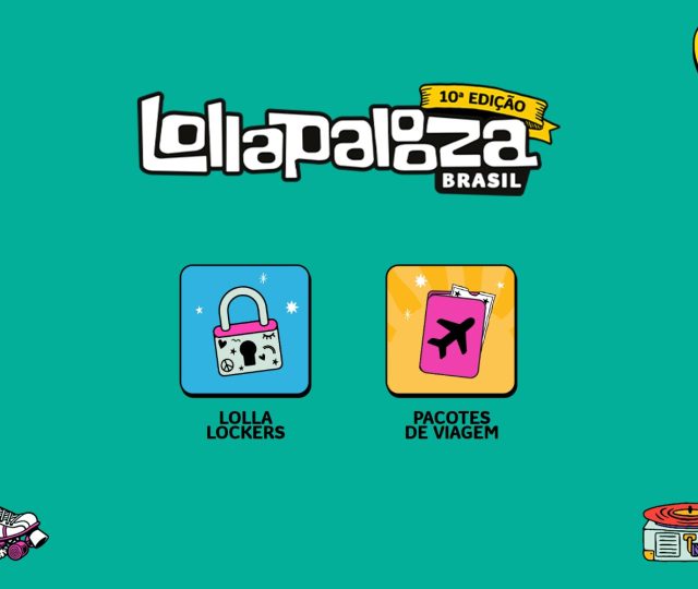 Lollapalooza Brasil 2023 anuncia lockers e pacotes de viagem