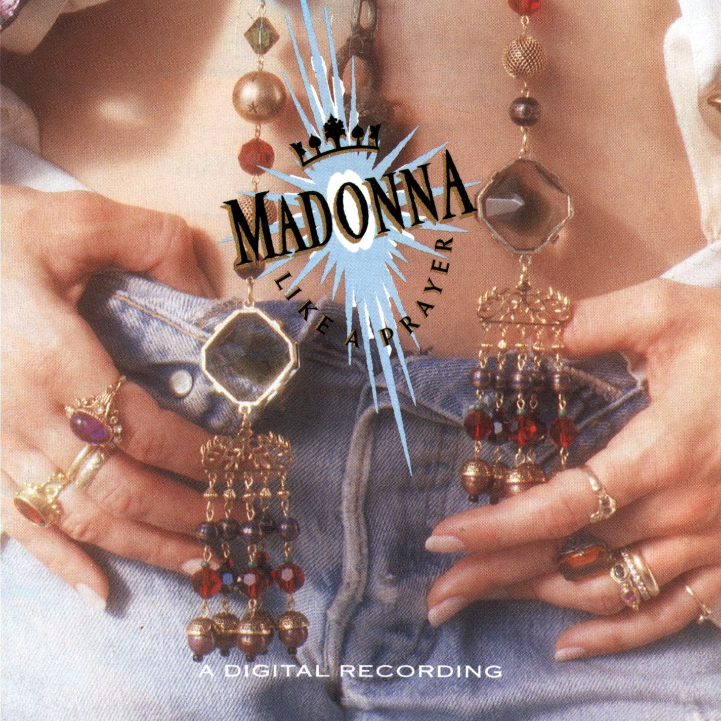 Capa de Like a Prayer, álbum da Madonna