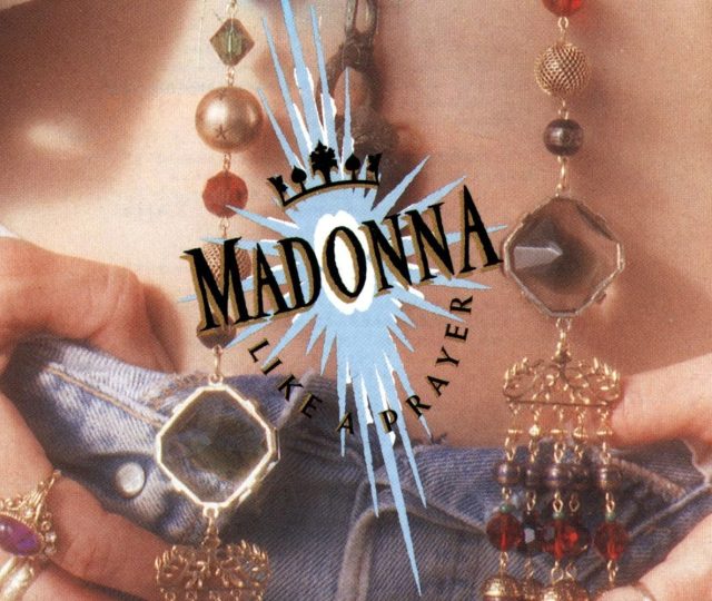 Capa de Like a Prayer, álbum da Madonna.