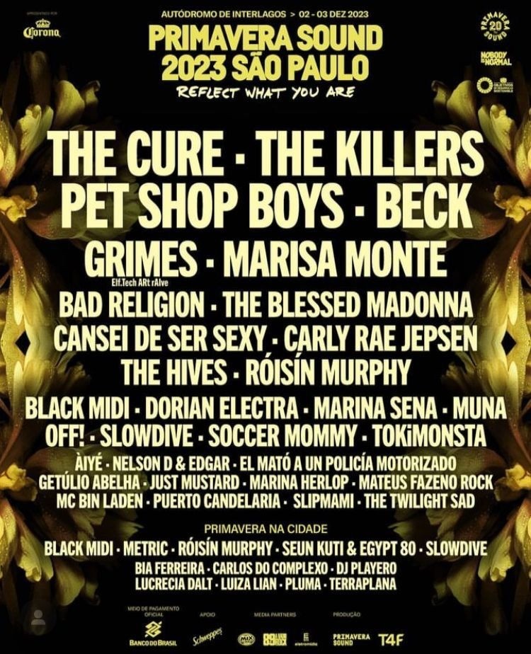 Lineup do Primavera Sound São Paulo foi anunciado.