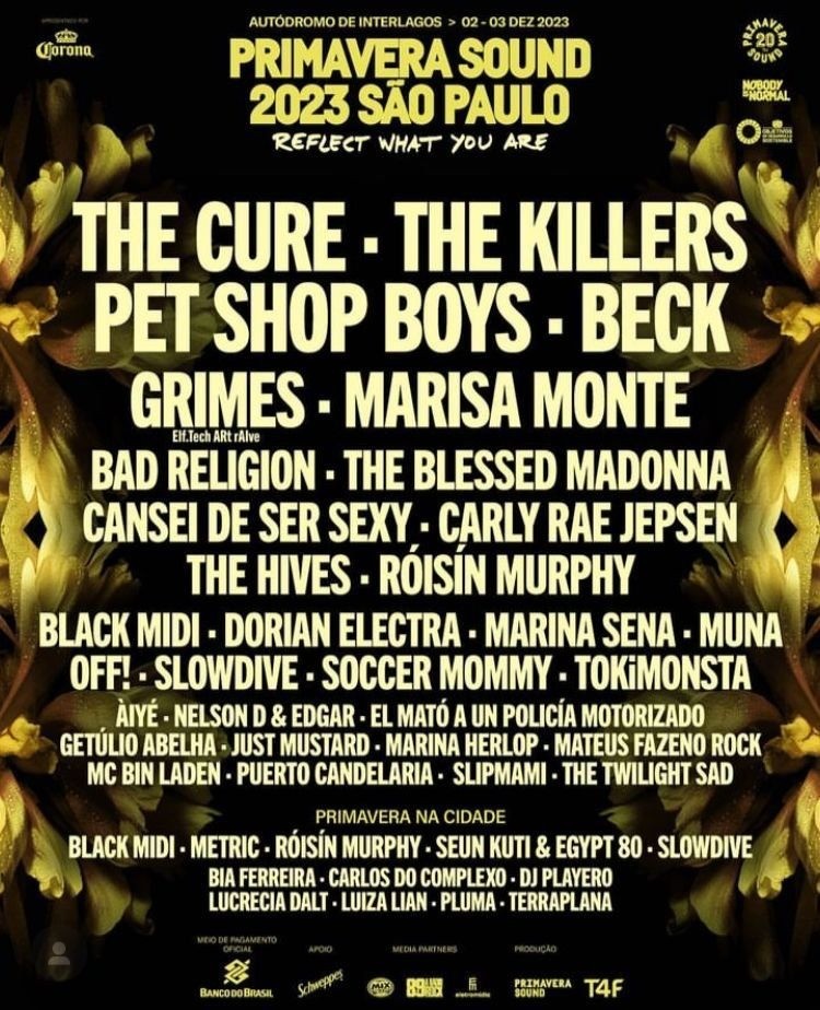 Lineup do Primavera Sound São Paulo foi anunciado.