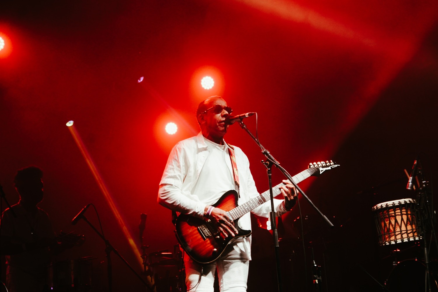 Jorge Ben Jor no Festival Turá, em São Paulo.