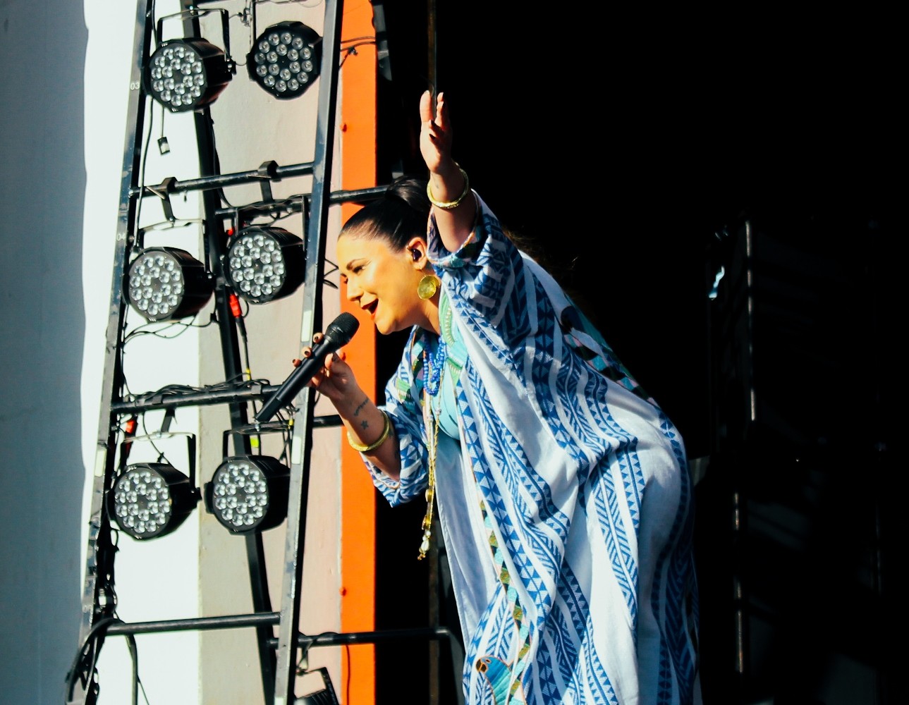 Maria Rita no Festival Turá, em São Paulo.