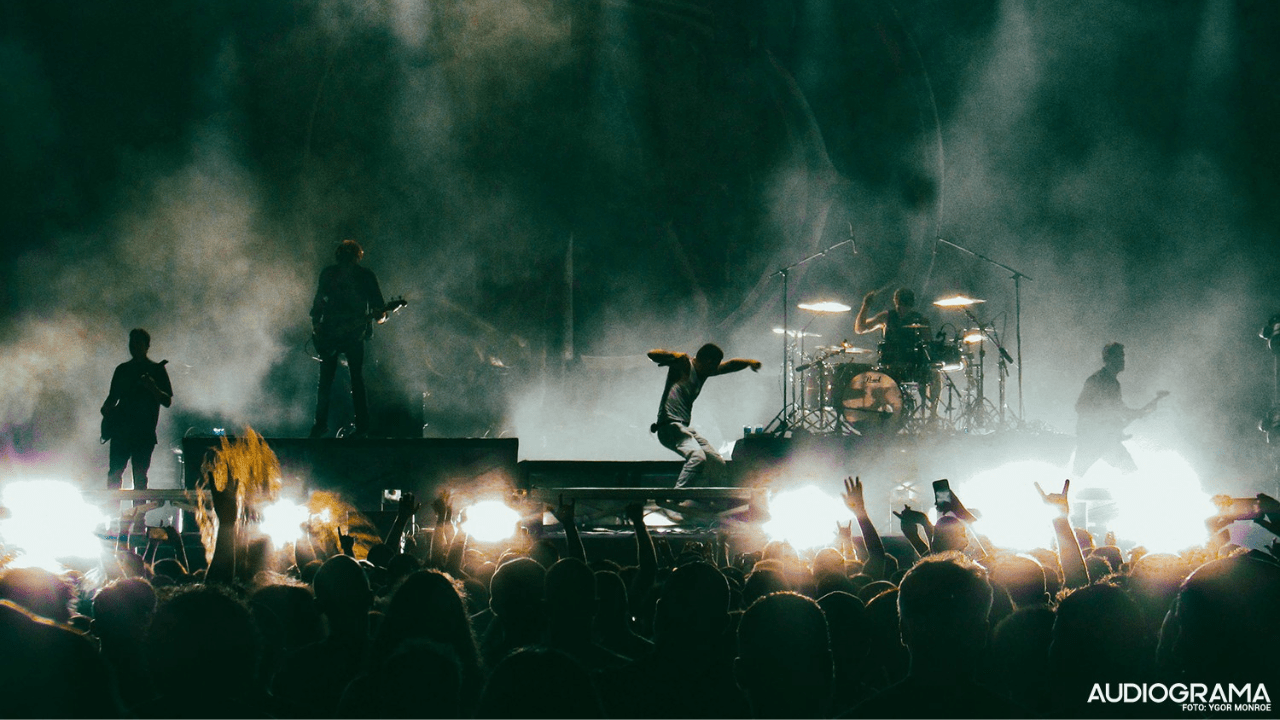 Parkway Drive no Summer Breeze Open air 2023, em São Paulo. [Foto: Ygor Monroe]