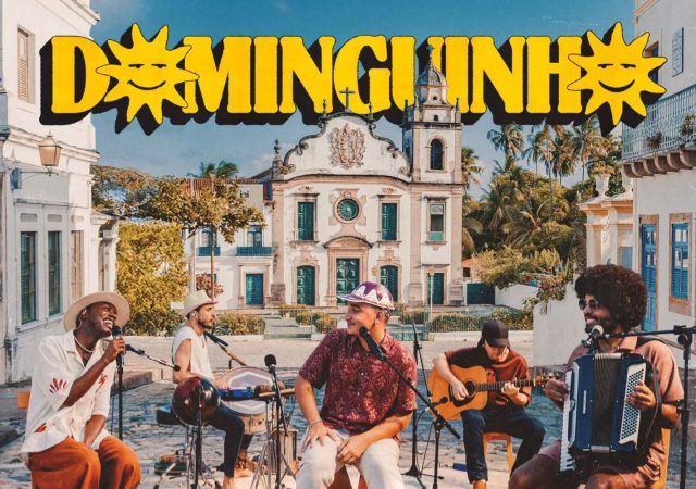 Capa do Dominguinho, álbum de João Gomes, Jota.Pê e Mestrinho.