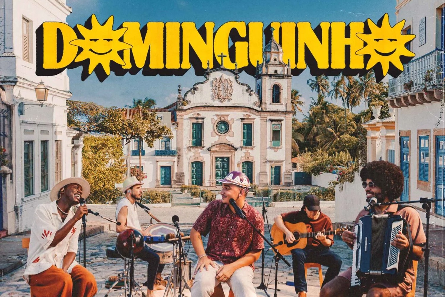 Capa do Dominguinho, álbum de João Gomes, Jota.Pê e Mestrinho.